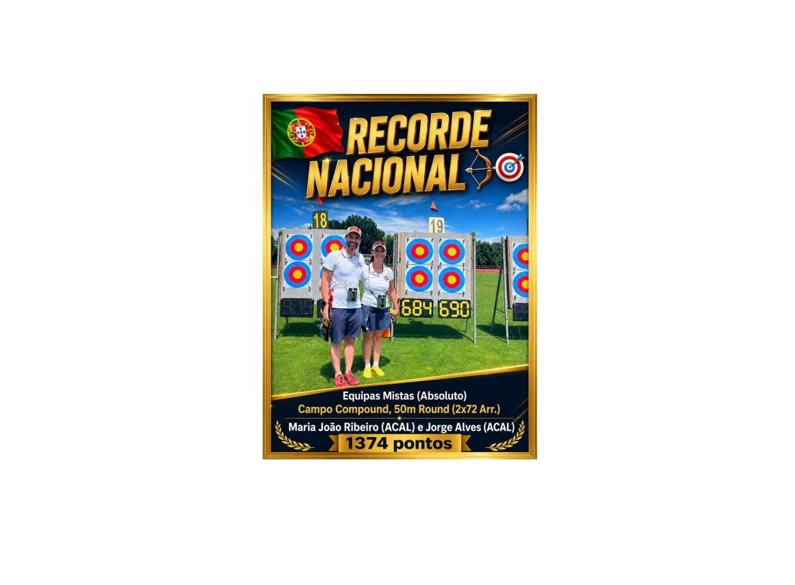 Recorde Nacional – Maria João Ribeiro e Jorge Alves – 1374 Pontos