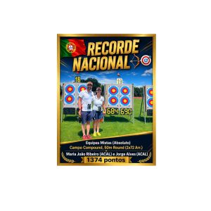 Recorde Nacional – Maria João Ribeiro e Jorge Alves – 1374 Pontos
