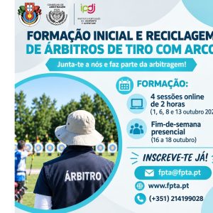 Formação inicial e reciclagem de Árbitros de Tiro com Arco