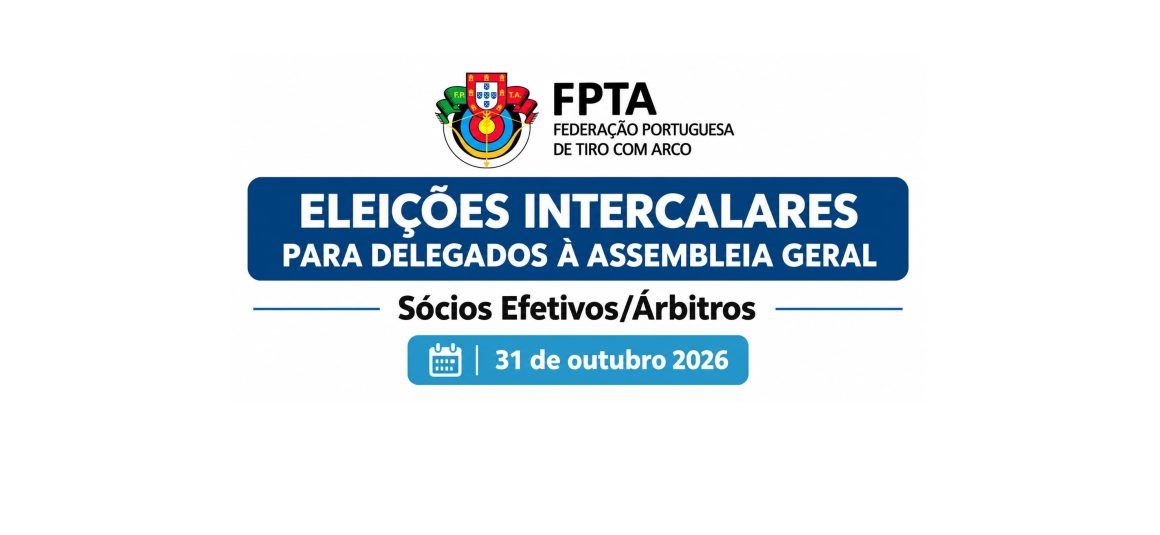 Eleições Intercalares para Delegados à Assembleia Geral – Sócios Efetivos/Árbitros